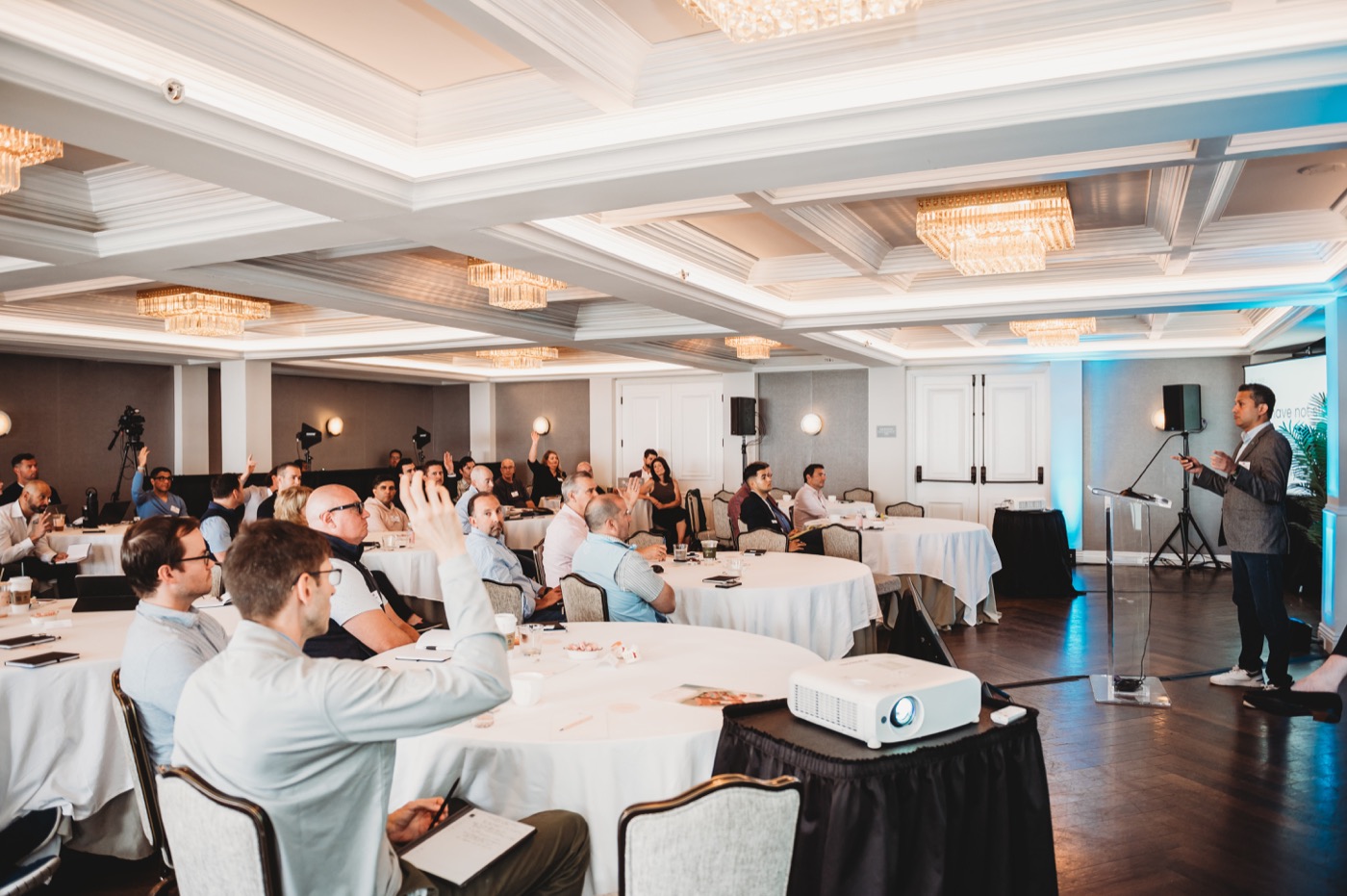 A full-room FIRE Summit 2026 session at La Valencia