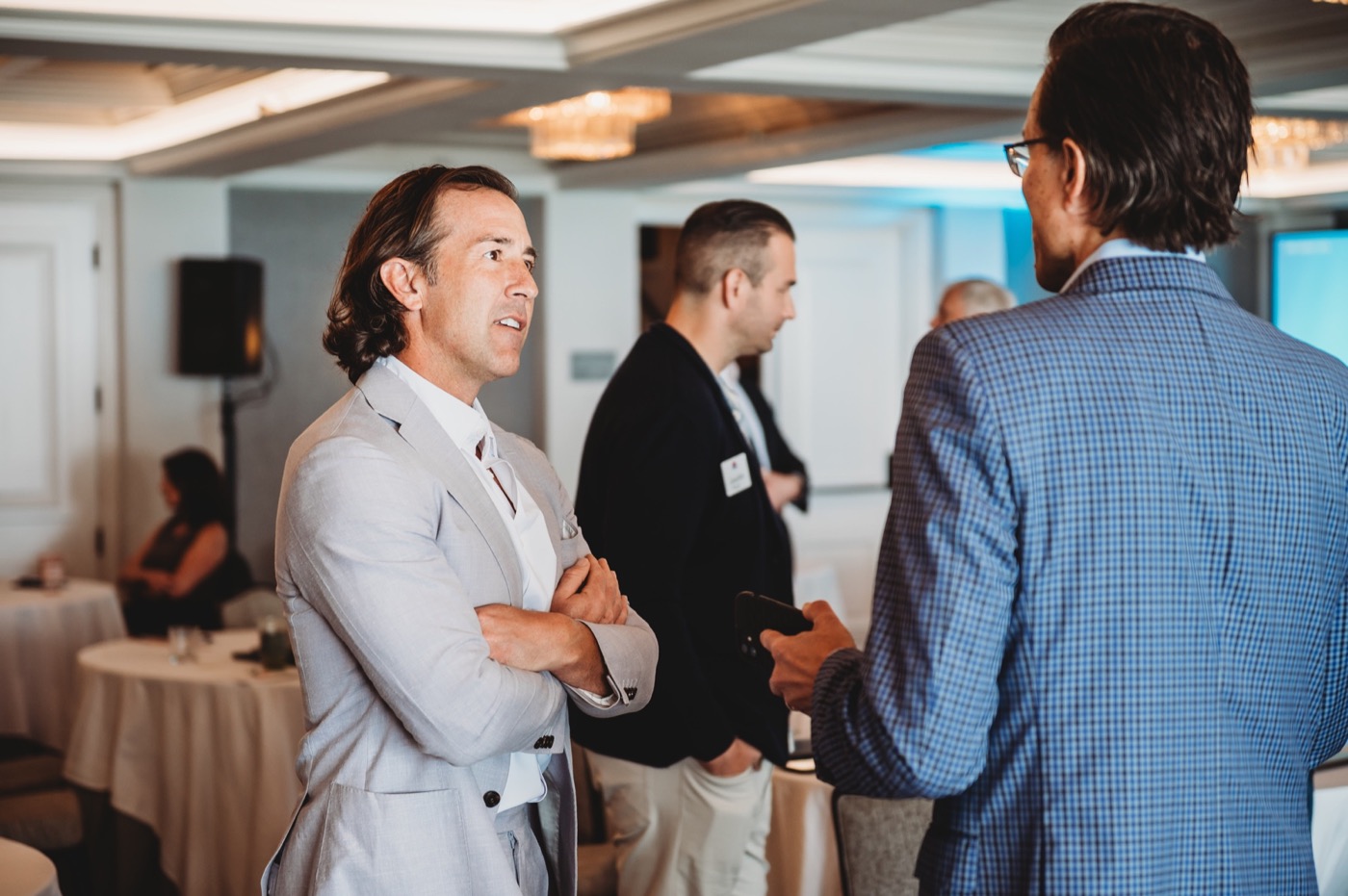 EMTC members building professional relationships