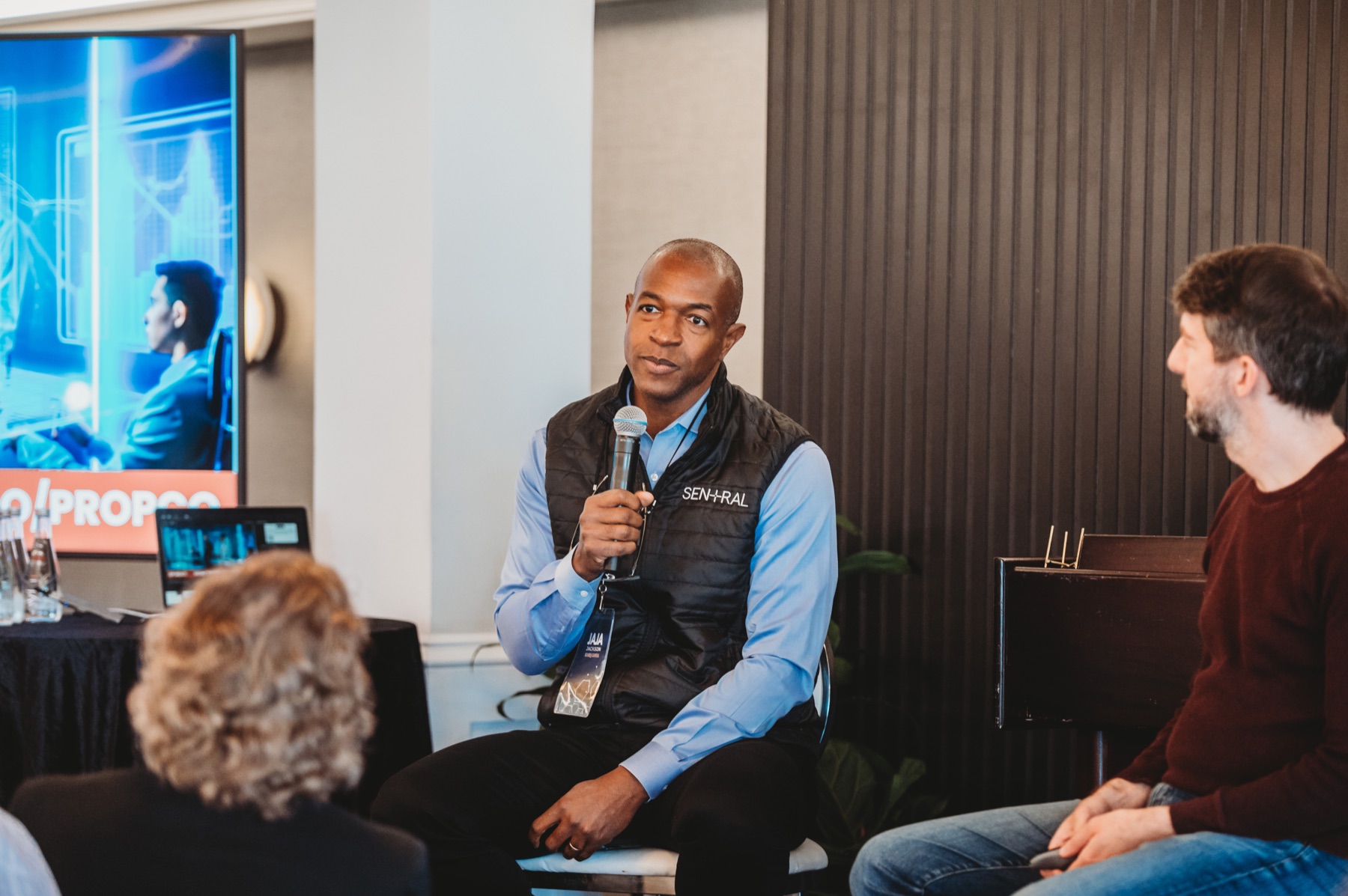 A FIRE Summit 2025 panelist speaking with the community