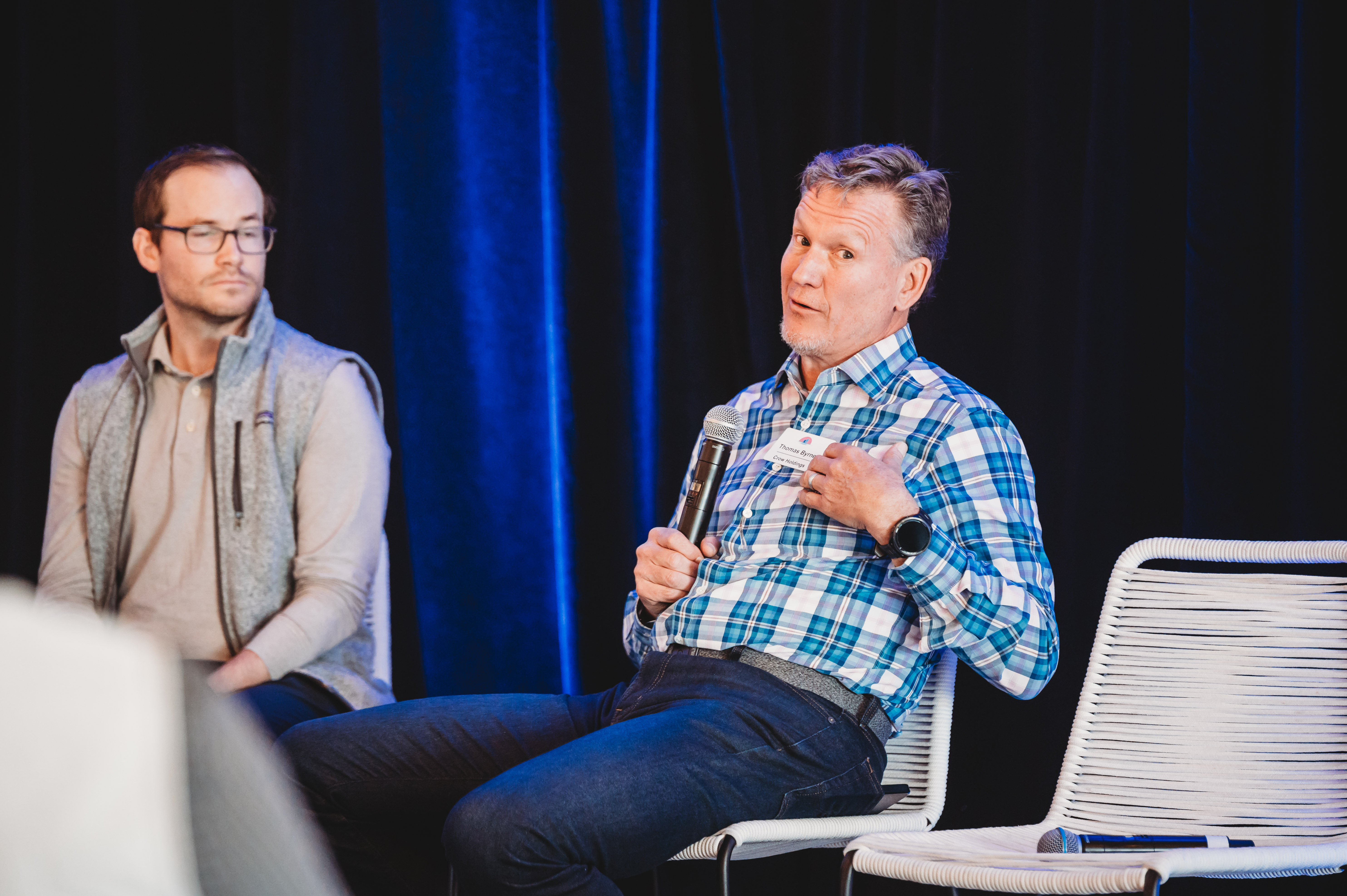 Thomas Byrne speaking during a FIRE Summit 2026 panel