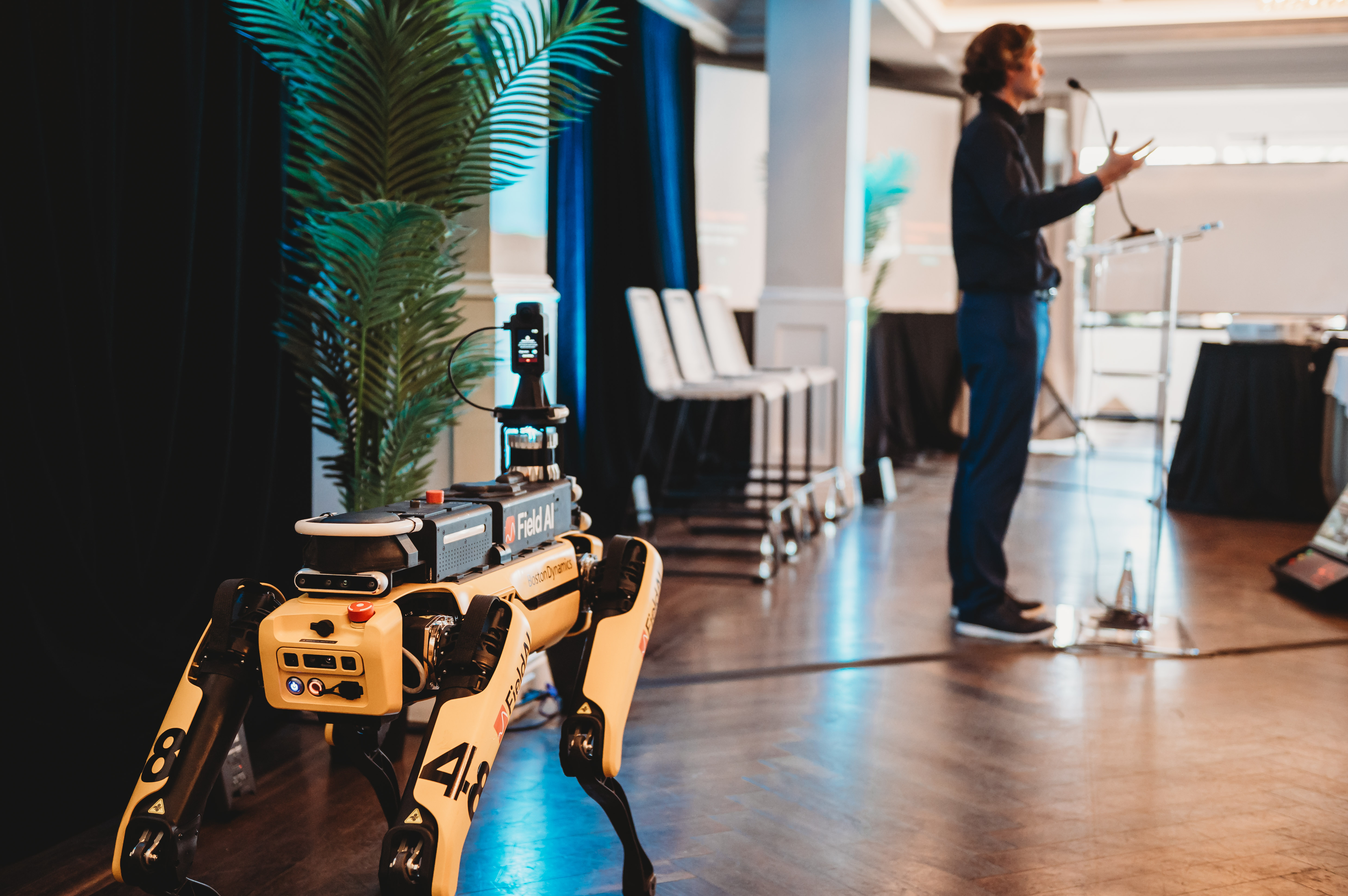 A Field AI demonstration during FIRE Summit 2026